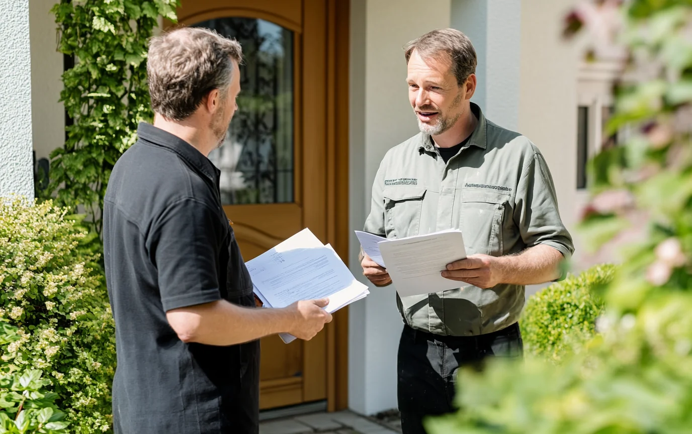 K-Line Handwerker im Gespräch
