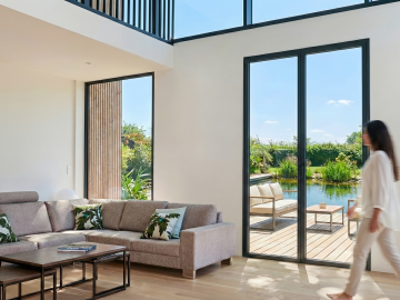 K-LINE zweiflügelige Balkontür